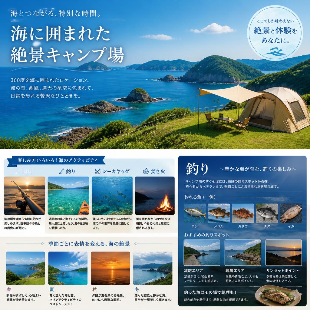 海の絶景があなたを待っている
