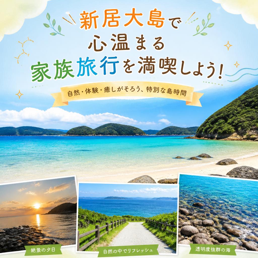 新居大島で心温まる家族旅行を満喫しよう！