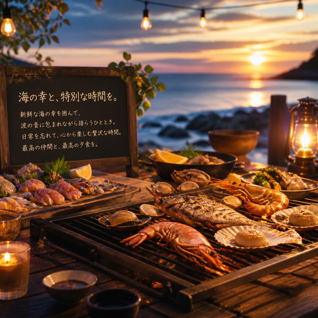 4. 夕方のバーベキュー体験