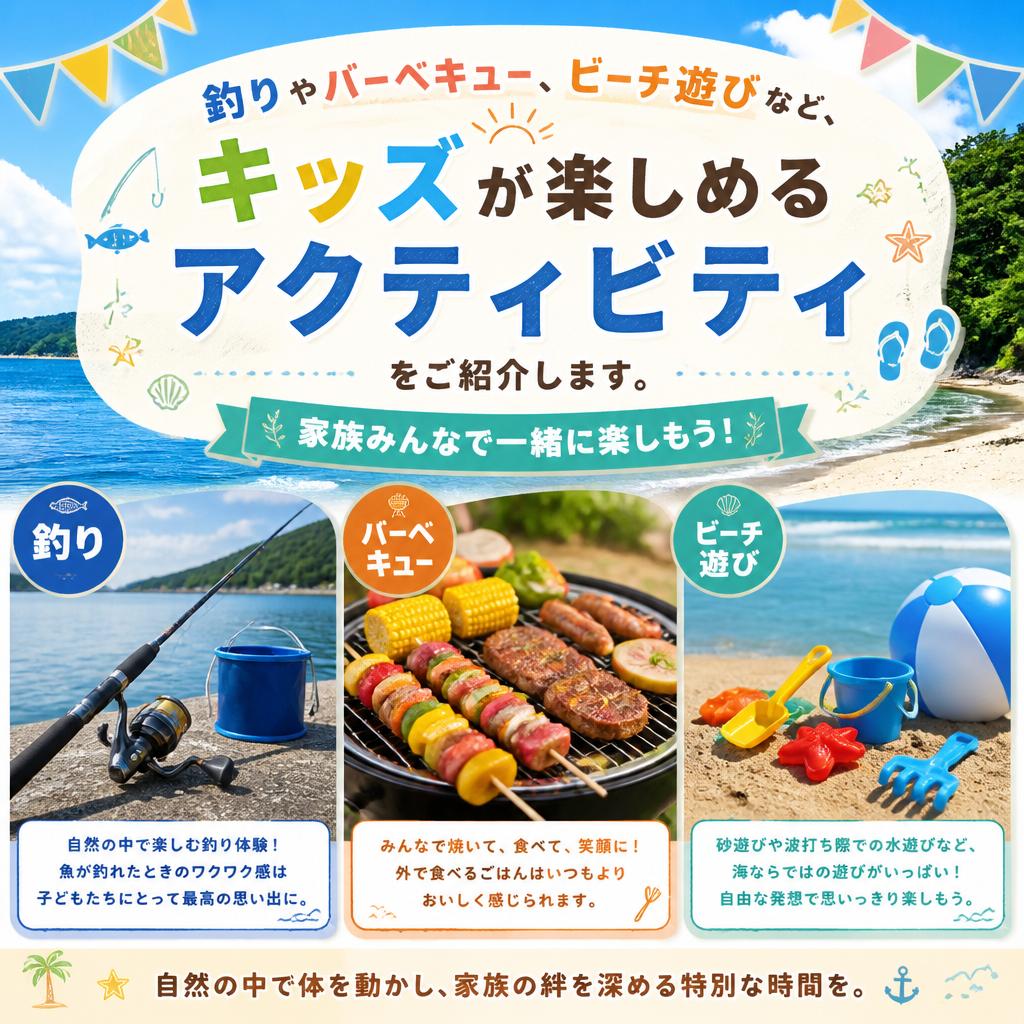 2. キッズも楽しい！アクティビティ一覧