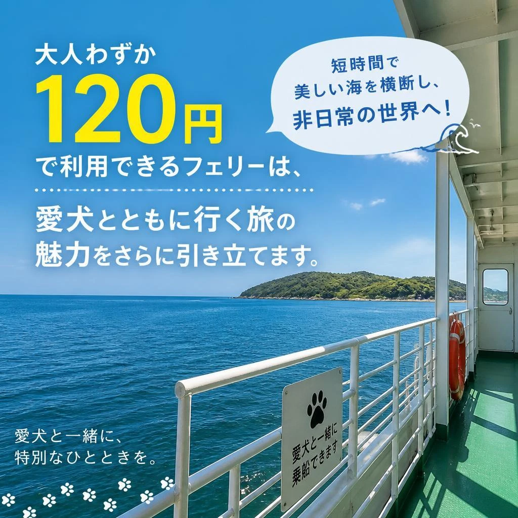 格安フェリーでの移動
