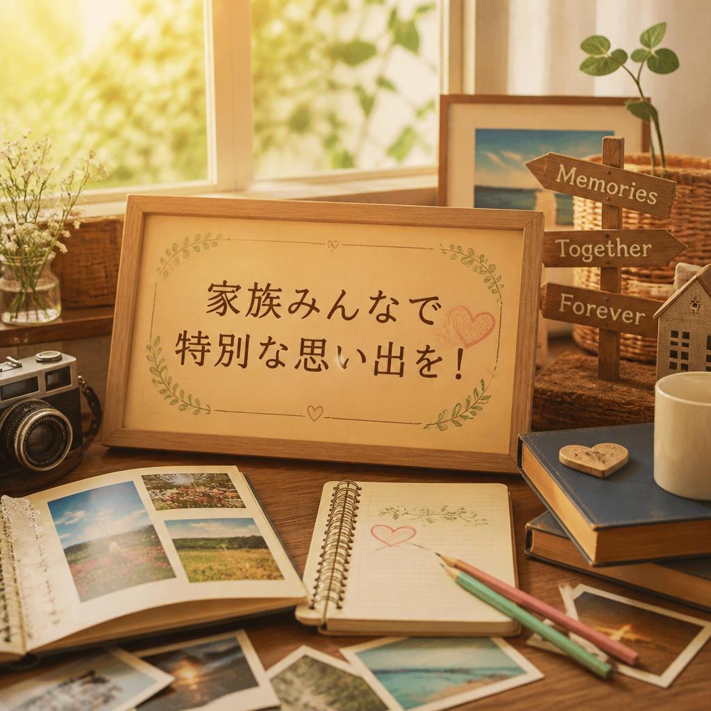 家族みんなで特別な思い出を！