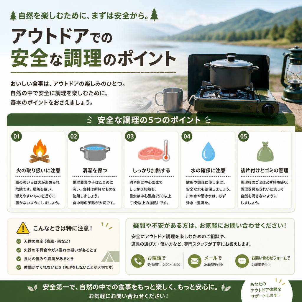 7. 安全に楽しむためのまとめと問い合わせ