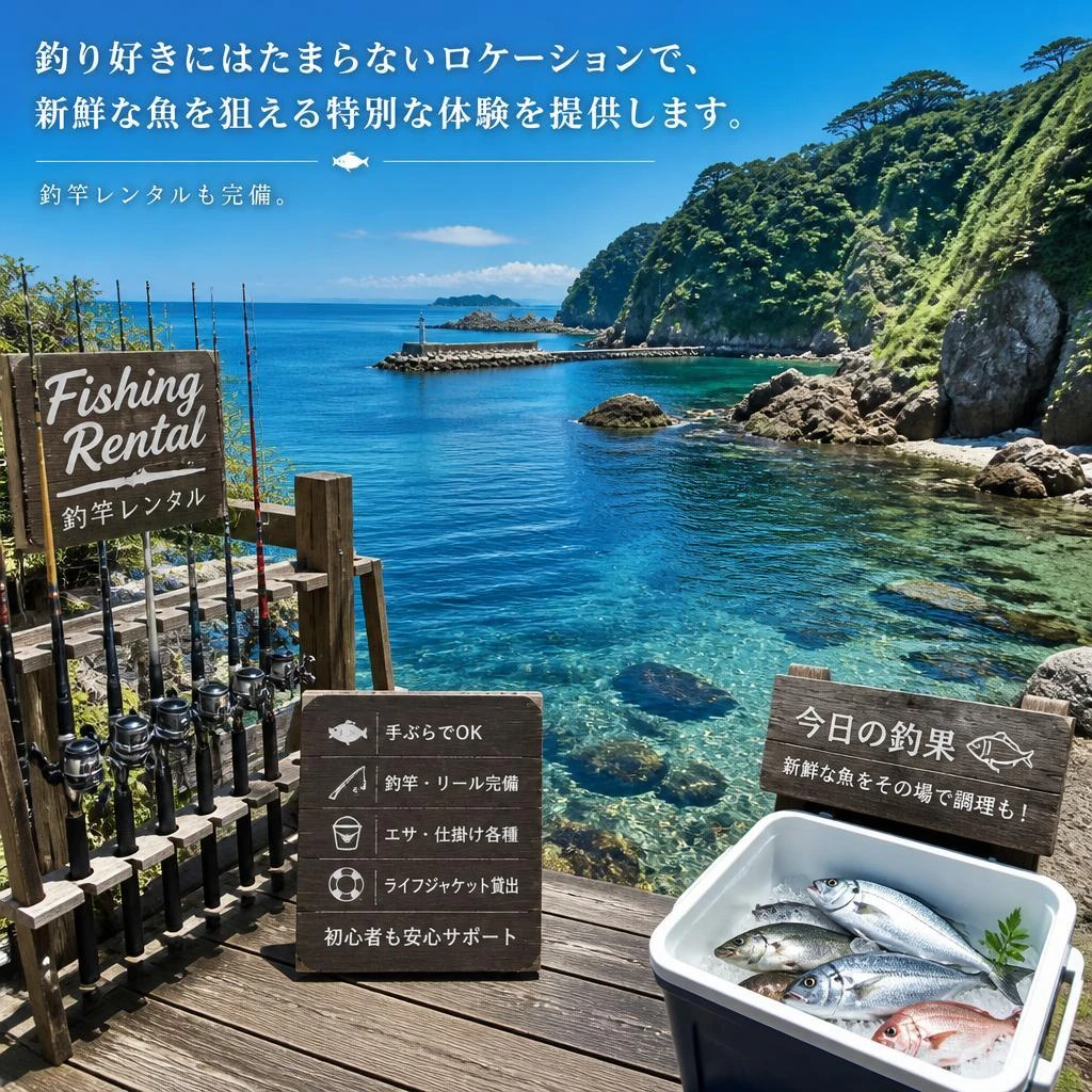 釣りの魅力とサービス