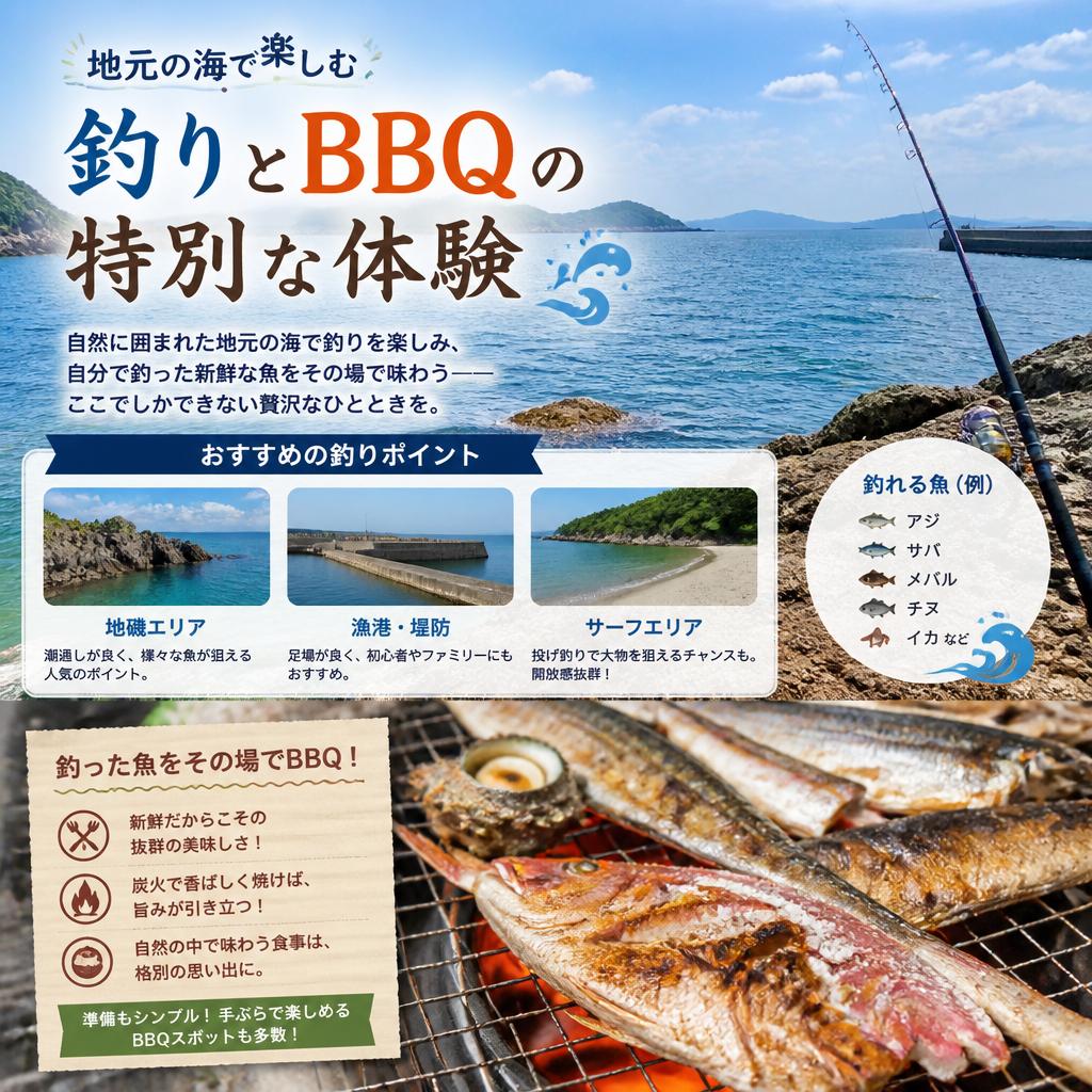 釣りとバーベキューの楽しみ方