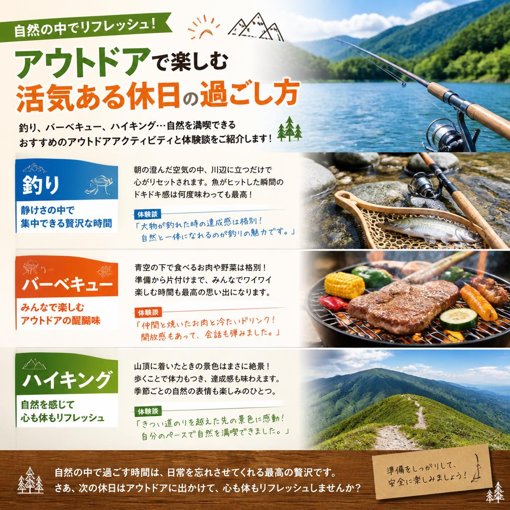 アウトドアアクティビティ