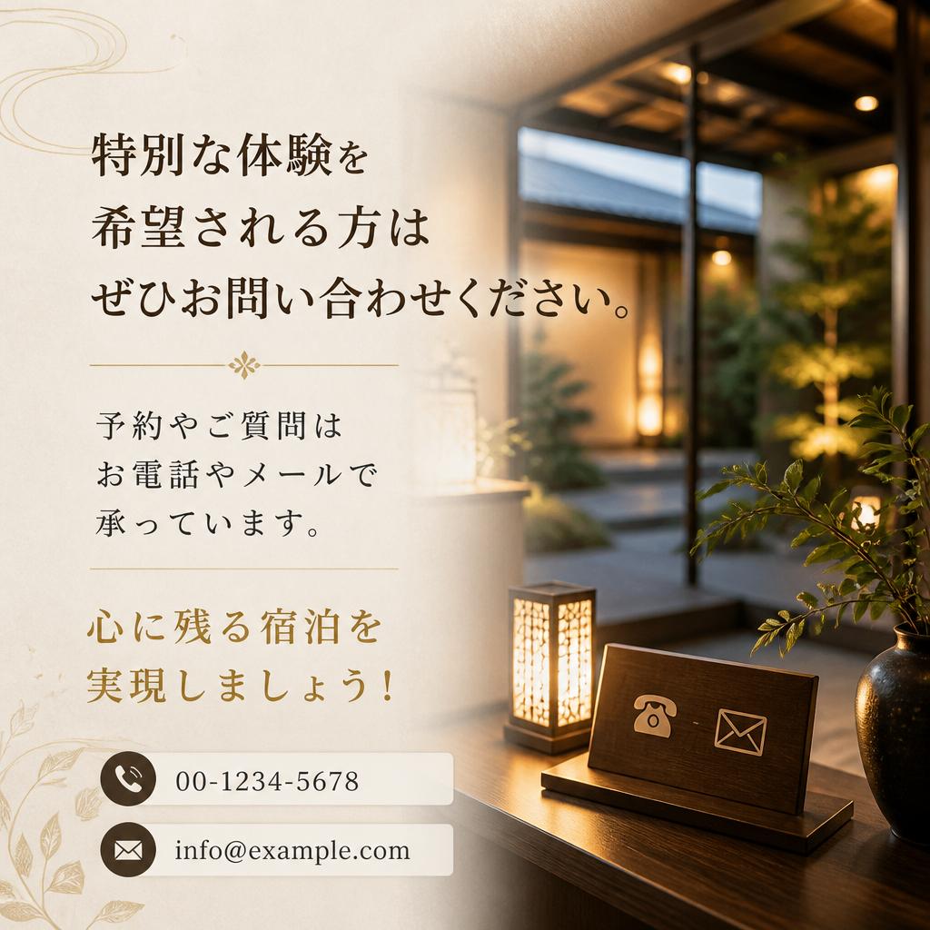 お問い合わせ・ご予約はこちらから